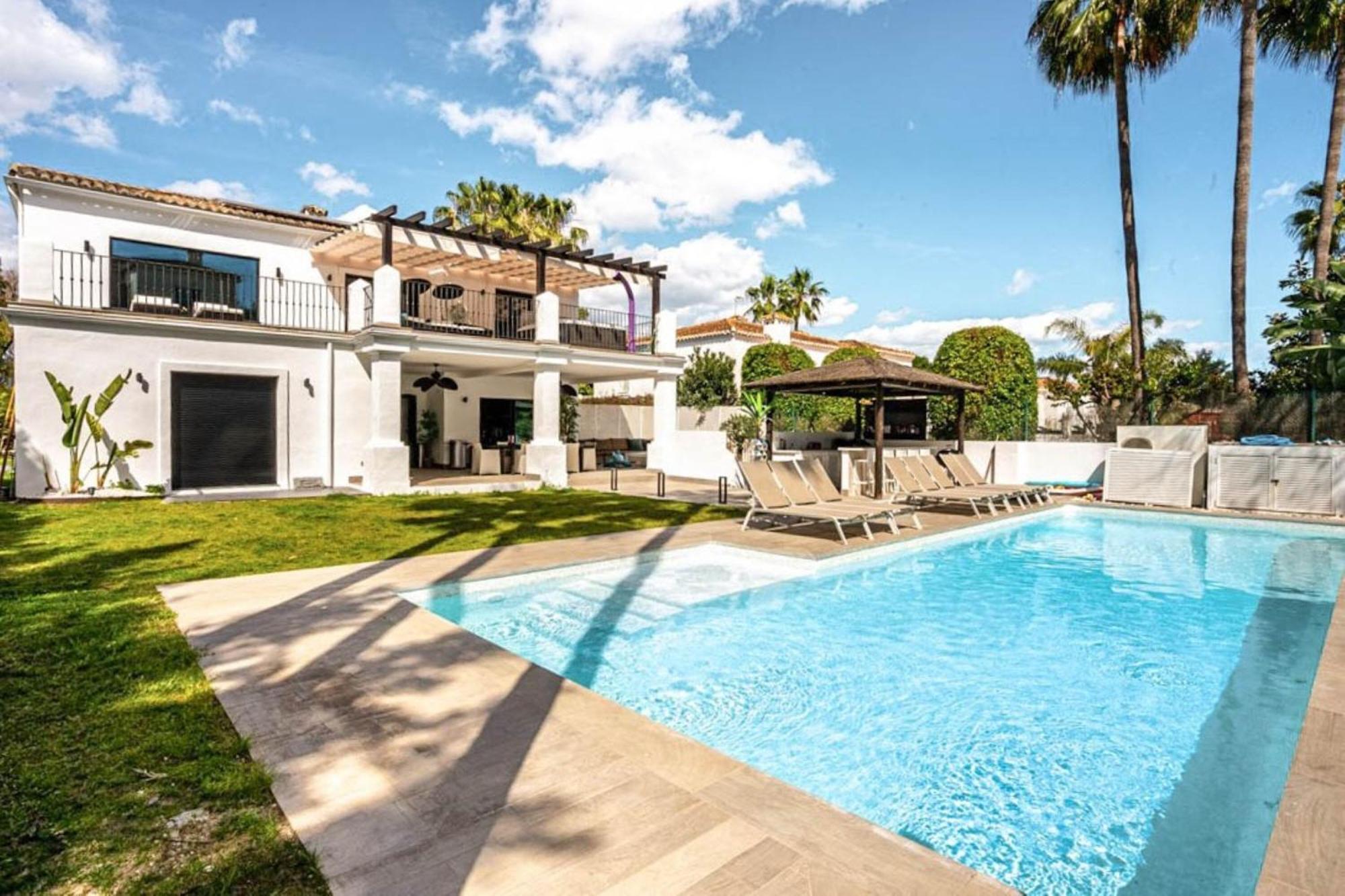 Villa New Zacaluca Pool Sauna & Gym - Happy Rentals Marbella Exterior foto